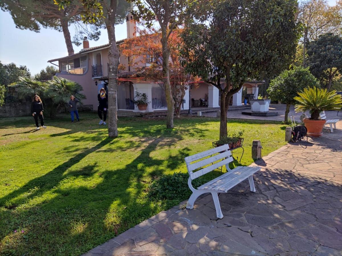 La Villa Di Augusto อันกุยลารา ซาบาเซีย ภายนอก รูปภาพ
